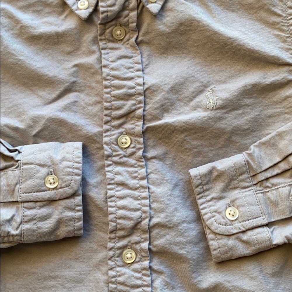Ralph Lauren boys button down shirt. Size 3t - Picture 4 of 9